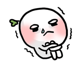 White Eye Man sticker #14976921