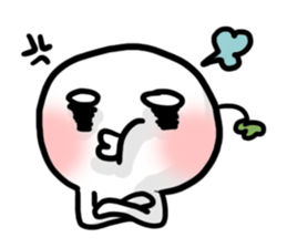 White Eye Man sticker #14976925