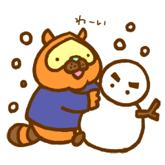 raccoon dog sticher(ver.2)