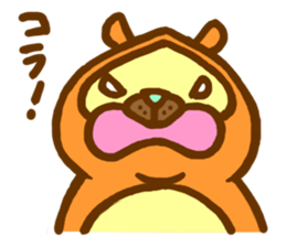 raccoon dog sticher(ver.2) sticker #14977053