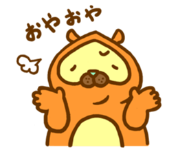 raccoon dog sticher(ver.2) sticker #14977055