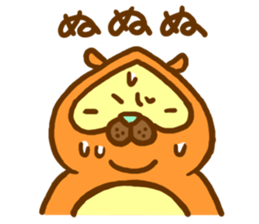 raccoon dog sticher(ver.2) sticker #14977056