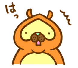 raccoon dog sticher(ver.2) sticker #14977061