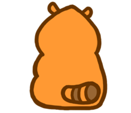 raccoon dog sticher(ver.2) sticker #14977072
