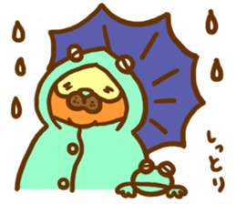 raccoon dog sticher(ver.2) sticker #14977084