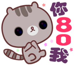 Cat is true love sticker #14977192