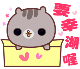 Cat is true love sticker #14977214