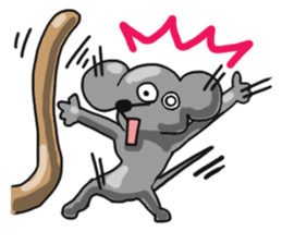 Cat reaction. Afro cat. sticker #14977233