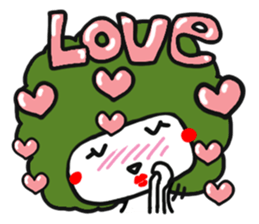 Cat reaction. Afro cat. sticker #14977252