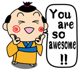 kimono-chan2(English version) sticker #14977517