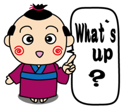 kimono-chan2(English version) sticker #14977519