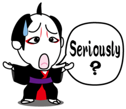 kimono-chan2(English version) sticker #14977524