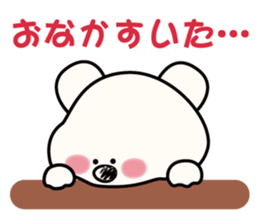 white bear & soft tennis2 sticker #14978252