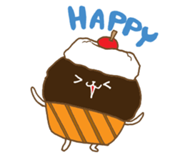 KAPI : The Chocolate Cupcake sticker #14979224