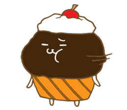 KAPI : The Chocolate Cupcake sticker #14979227