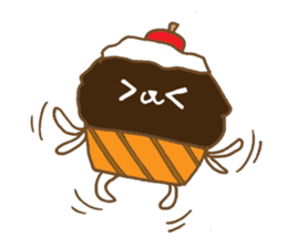 KAPI : The Chocolate Cupcake sticker #14979245