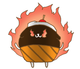 KAPI : The Chocolate Cupcake sticker #14979248