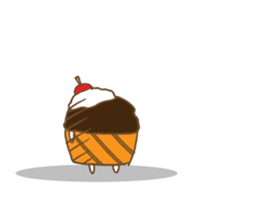 KAPI : The Chocolate Cupcake sticker #14979249