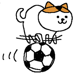 Animal Football Sticker 02