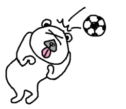 Animal Football Sticker 02 sticker #14979187