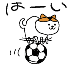 Animal Football Sticker 02 sticker #14979199