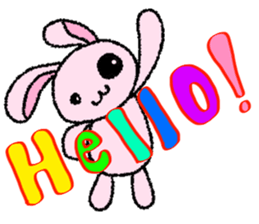 Rabbit of UsaPchan~overseas vr.~ sticker #14979382
