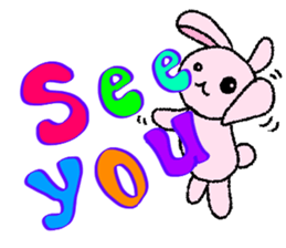 Rabbit of UsaPchan~overseas vr.~ sticker #14979383