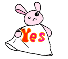 Rabbit of UsaPchan~overseas vr.~ sticker #14979384