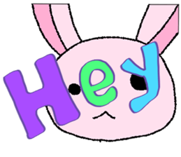 Rabbit of UsaPchan~overseas vr.~ sticker #14979393