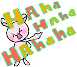 Rabbit of UsaPchan~overseas vr.~ sticker #14979395