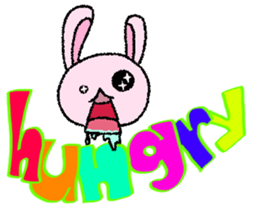 Rabbit of UsaPchan~overseas vr.~ sticker #14979401