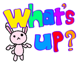 Rabbit of UsaPchan~overseas vr.~ sticker #14979402