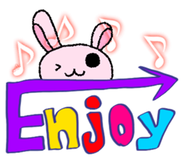 Rabbit of UsaPchan~overseas vr.~ sticker #14979403