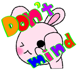 Rabbit of UsaPchan~overseas vr.~ sticker #14979404