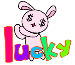 Rabbit of UsaPchan~overseas vr.~ sticker #14979406