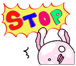Rabbit of UsaPchan~overseas vr.~ sticker #14979408