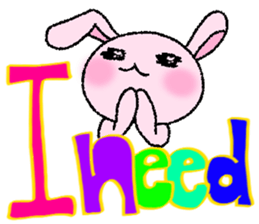 Rabbit of UsaPchan~overseas vr.~ sticker #14979411