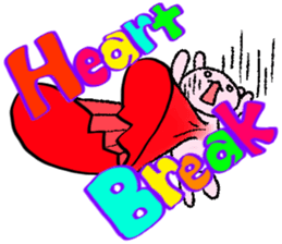 Rabbit of UsaPchan~overseas vr.~ sticker #14979412