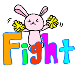 Rabbit of UsaPchan~overseas vr.~ sticker #14979415