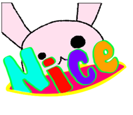 Rabbit of UsaPchan~overseas vr.~ sticker #14979417