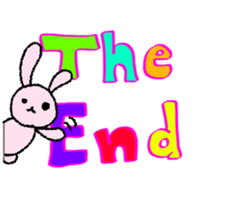 Rabbit of UsaPchan~overseas vr.~ sticker #14979421