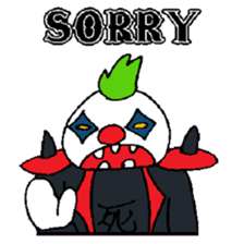 KM55 Metal Killer Clown sticker #14980023