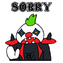 KM55 Metal Killer Clown sticker #14980023