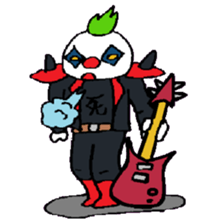 KM55 Metal Killer Clown sticker #14980024