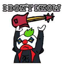 KM55 Metal Killer Clown sticker #14980025