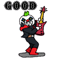KM55 Metal Killer Clown sticker #14980027