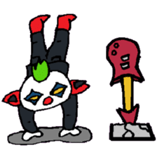 KM55 Metal Killer Clown sticker #14980030