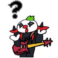 KM55 Metal Killer Clown sticker #14980035