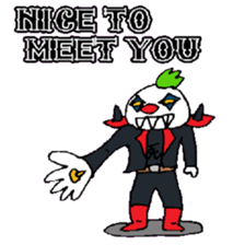 KM55 Metal Killer Clown sticker #14980037