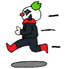 KM55 Metal Killer Clown sticker #14980038
